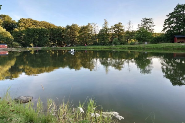 Foto van Luxe verblijf bij Asbolholm - Vakantiehuis in Lunderskov - WaterView