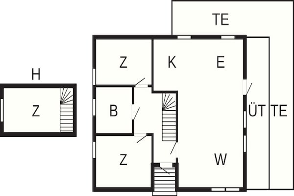 Foto van 6 persoons vakantie huis in Ballangen - Vakantiehuis in Ballangen - FloorPlan