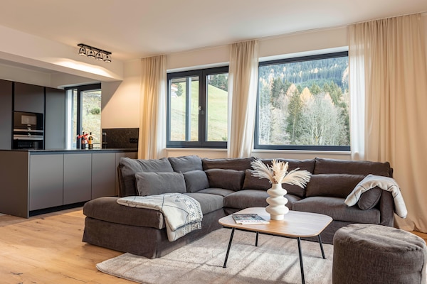 Foto van Apartment met infinity pool - Vakantiehuis in St. Martin am Tennengebirge - LivingRoom