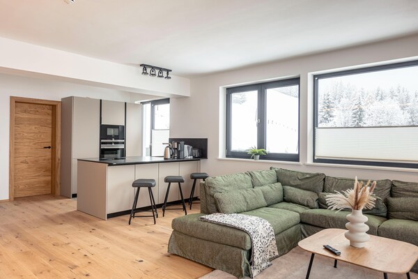 Foto van Apartment met infinity pool - Vakantiehuis in St. Martin am Tennengebirge - LivingRoom