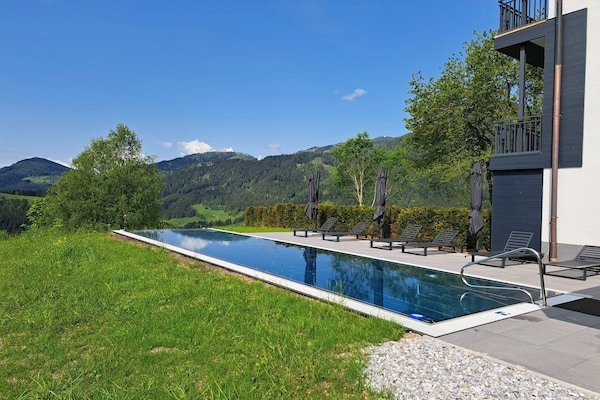 Foto van Apartment met infinity pool - Vakantiehuis in St. Martin am Tennengebirge - GardenSummer