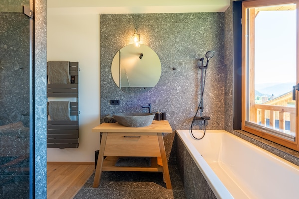Foto van Gezellig chalet in Wölting in een charmant gebied. - BathRoom