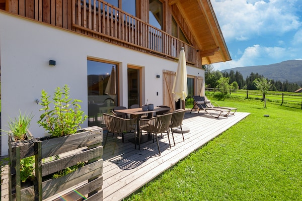 Foto van Gezellig chalet in Wölting in een charmant gebied. - TerraceBalcony