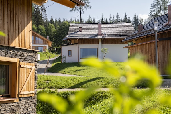 Foto van Chalet in Wölting met natuurlijke zwemvijver - Vakantiehuis in Wölting - ParkFacilities