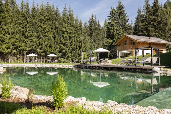 Foto van Chalet in Wölting met natuurlijke zwemvijver - Vakantiehuis in Wölting - ParkFacilities