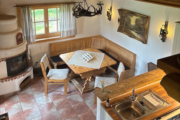 Foto van Hut in Seefeld bij Skiliften & Bergen - Vakantiehuis in Seefeld in Tirol - LivingRoom