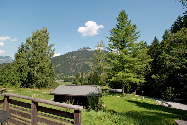 Foto van Chalet in Wörgl bij SkiWelt Wilder Kaiser - Vakantiehuis in Wörgl Boden - Hopfgarten - ExteriorSummer