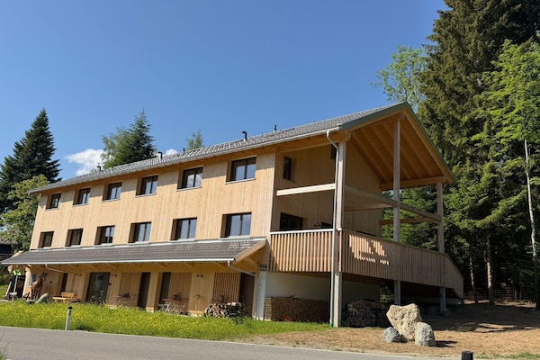 Foto van Hondvriendelijk appartement in het Bregenzerwald - Vakantiehuis in Sibratsgfäll - ExteriorSummer
