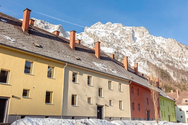 Foto van Mountain-View Styria Appartement (zonder borg) - Vakantiehuis in Eisenerz - ExteriorWinter