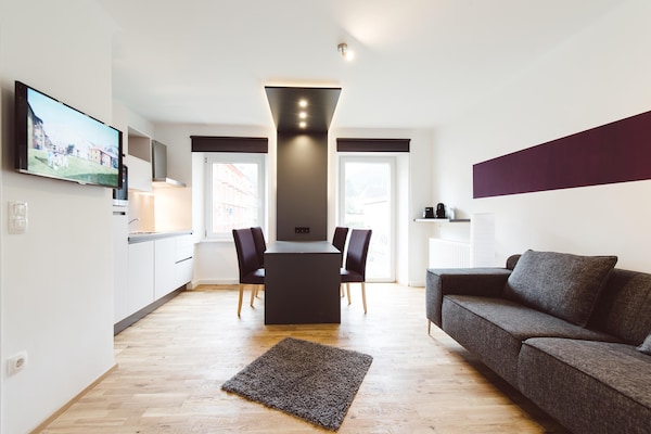 Foto van Mountain-View Styria Appartement (zonder borg) - Vakantiehuis in Eisenerz - LivingRoom