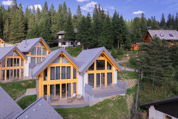 Foto van Gezellig chalet met sauna - Vakantiehuis in Lachtal - ExteriorWinter