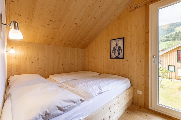 Foto van Chalet met buitenjacuzzi - Vakantiehuis in Sankt Georgen ob Murau - Sankt Lorenzen ob Murau - BedRoom