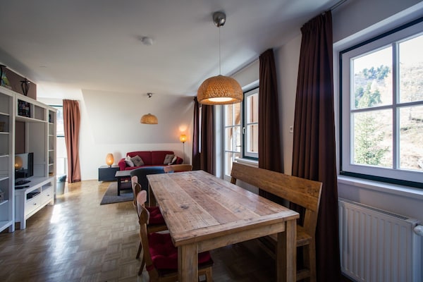Foto van Familieappartement met een mooi balkon - Vakantiehuis in Turracherhöhe - DiningRoom