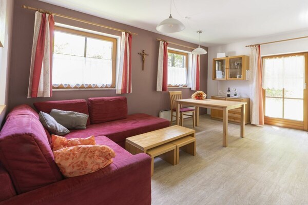 Foto van Bosrijk uitzicht bij het Drau-stuwmeer - Vakantiehuis in Feistritz im Rosental - Untagged
