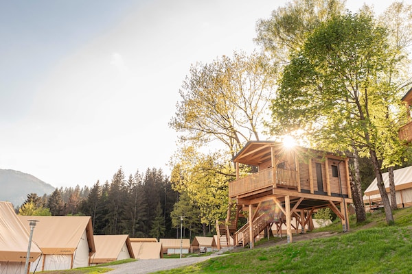 Foto van Modern chalet met airconditioning - Vakantiehuis in Kötschach-Mauthen - ExteriorSummer