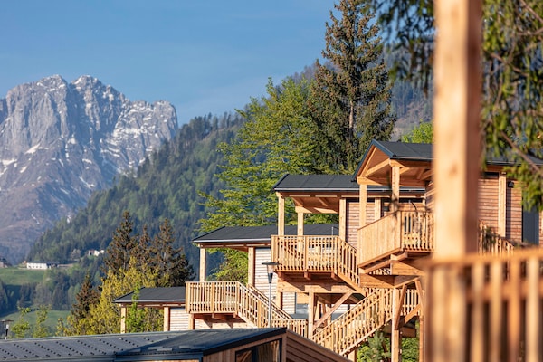 Foto van Modern chalet met airconditioning - Vakantiehuis in Kötschach-Mauthen - ExteriorSummer
