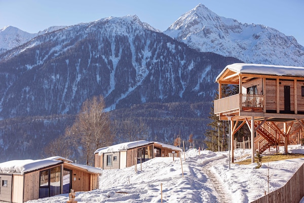 Foto van Modern chalet met airconditioning - Vakantiehuis in Kötschach-Mauthen - ExteriorWinter