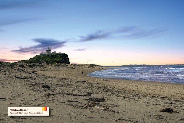 Foto van Charmant herenhuis op een steenworp afstand van Newcastle Beach - Untagged