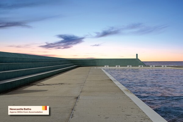 Foto van Charmant herenhuis op een steenworp afstand van Newcastle Beach - Untagged