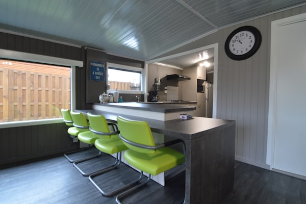 Foto van Moderne chalet aan het water - Vakantiehuis in Geel - Kitchen