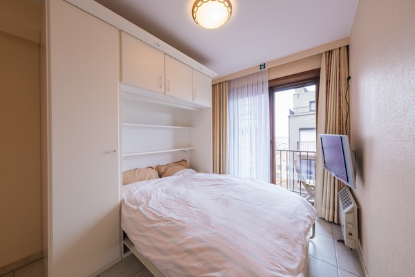 Foto van Appartement op de 5e verdieping met zeezicht - Vakantiehuis in Middelkerke - BedRoom
