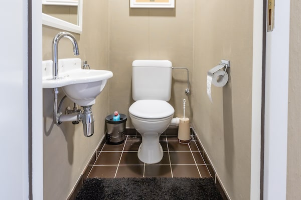 Foto van Appartement met een mooi terras en zeezicht - Vakantiehuis in Middelkerke - BathRoom