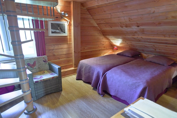 Foto van Imposant vakantiehuis in Stoumont met binnenzwembad en sauna - BedRoom