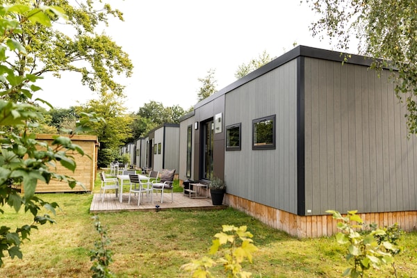 Foto van Chalet in Baalse Hei met modern comfort - Vakantiehuis in Turnhout - ExteriorSummer