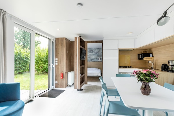 Foto van Chalet in Baalse Hei met modern comfort - Vakantiehuis in Turnhout - DiningRoom