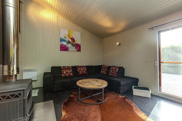 Foto van Chalet Vert in Bullange met jacuzzi - Vakantiehuis in Wirtzfeld - LivingRoom