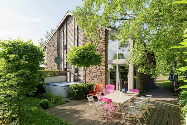 Foto van Wellnessretraite in Ovifat - Vakantiehuis in Waimes - Ovifat - ExteriorSummer