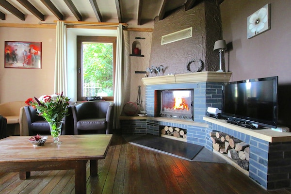 Foto van Ruime villa op het platteland - Vakantiehuis in Harfontaine - LivingRoom