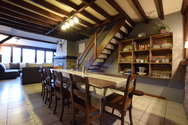 Foto van Vakantiehuis in Ardennen met Uitzicht - Vakantiehuis in Roy - DiningRoom