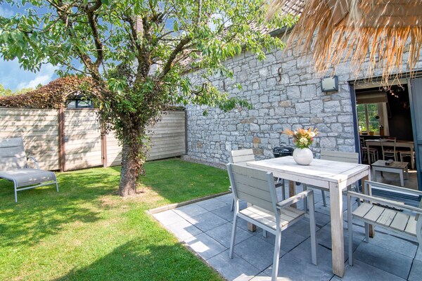 Foto van Traditioneel huisje met privéterras - Vakantiehuis in Durbuy-Bende - TerraceBalcony