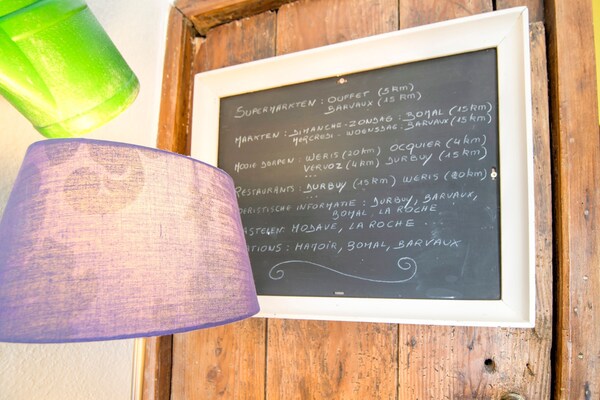 Foto van Traditioneel huisje met privéterras - Vakantiehuis in Durbuy-Bende - Ambiance