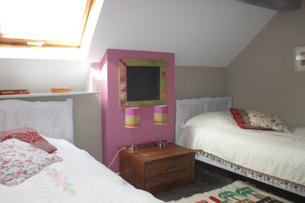 Foto van Traditioneel huisje met privéterras - Vakantiehuis in Durbuy-Bende - BedRoom