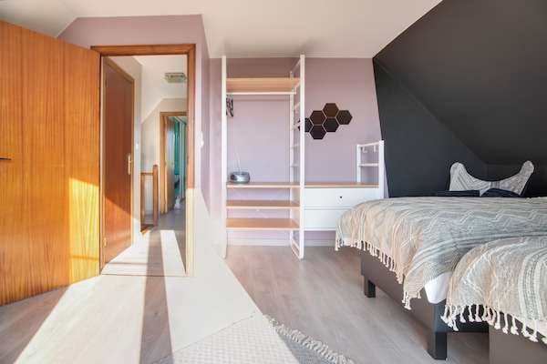 Foto van Moderne gîte in Durbuy met zwembad - Vakantiehuis in Durbuy - BedRoom