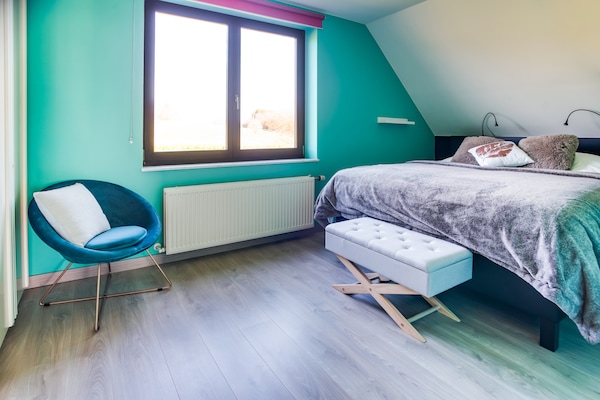 Foto van Moderne gîte in Durbuy met zwembad - Vakantiehuis in Durbuy - BedRoom