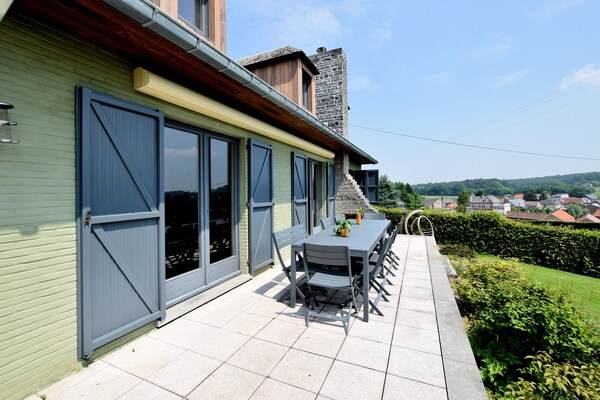 Foto van Moderne villa in Flobecq met privétuin - Vakantiehuis in Flodecq - TerraceBalcony
