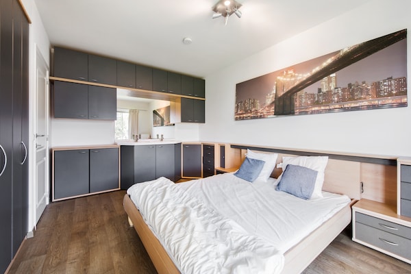Foto van Kasteel appartement met uitzicht - Vakantiehuis in Blankenberge - BedRoom