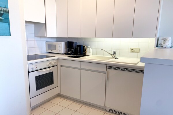 Foto van Studio in Nieuwpoort met Zeezicht - Vakantiehuis in Nieuwpoort - Kitchen