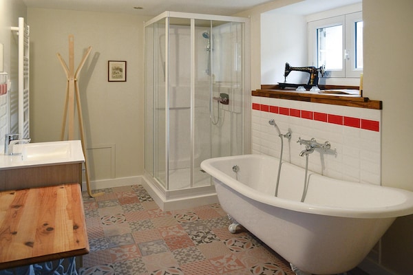 Foto van Vakantiehuis Locquirec bij Strand - Vakantiehuis in Locquirec - BathRoom