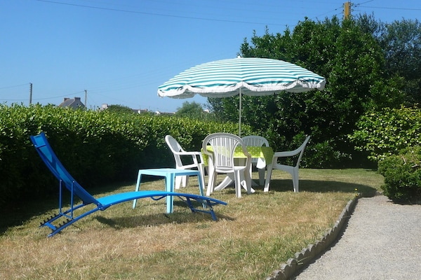 Foto van Huis in Treompan bij Zandstrand - Vakantiehuis in Ploudalmézeau - GardenSummer