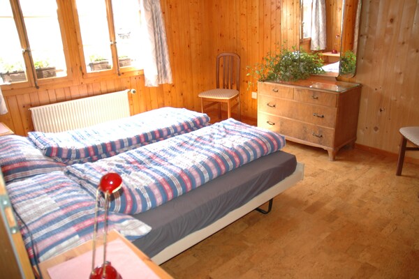 Foto van Landelijk boerderij in Habkern met parkeergelegenheid - BedRoom