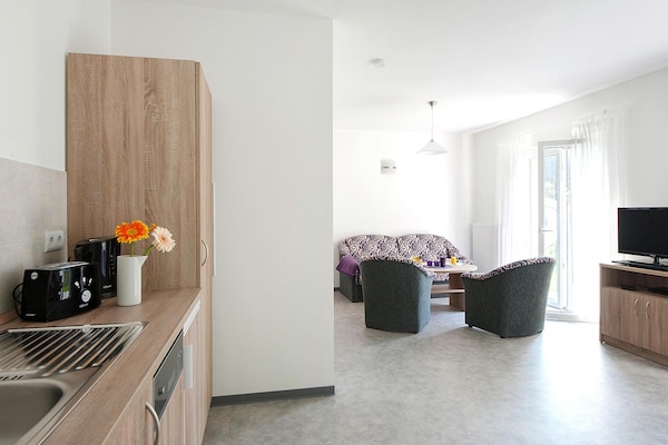 Foto van Gezellige bungalow in Storkow am See - Vakantiehuis in Storkow - LivingRoom
