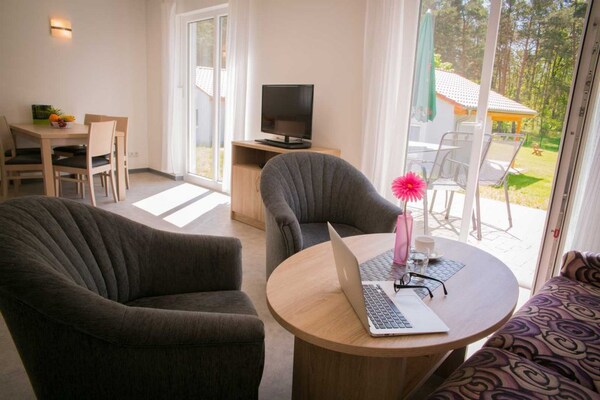Foto van Gezellige bungalow in Storkow am See - Vakantiehuis in Storkow - LivingRoom