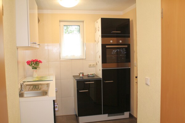 Foto van Rustige bungalow in Alt Bukow - Vakantiehuis in Alt Bukow OT Bantow - Kitchen