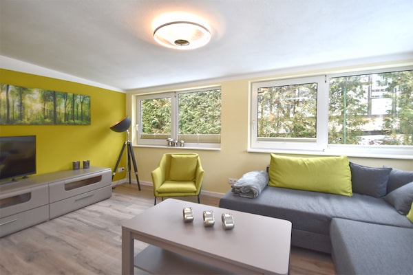 Foto van Comfort omgeven door bossen - Vakantiehuis in Güntersberge OT Friedrichshöhe - LivingRoom