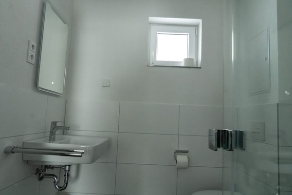 Foto van Gezinscomfort in Güntersberge - Vakantiehuis in Harzgerode Ot Güntersberge - BathRoom