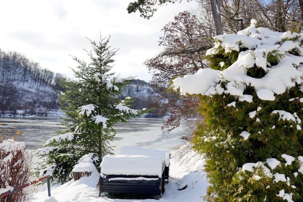 Foto van Gezinscomfort in Güntersberge - Vakantiehuis in Harzgerode Ot Güntersberge - ViewWinter